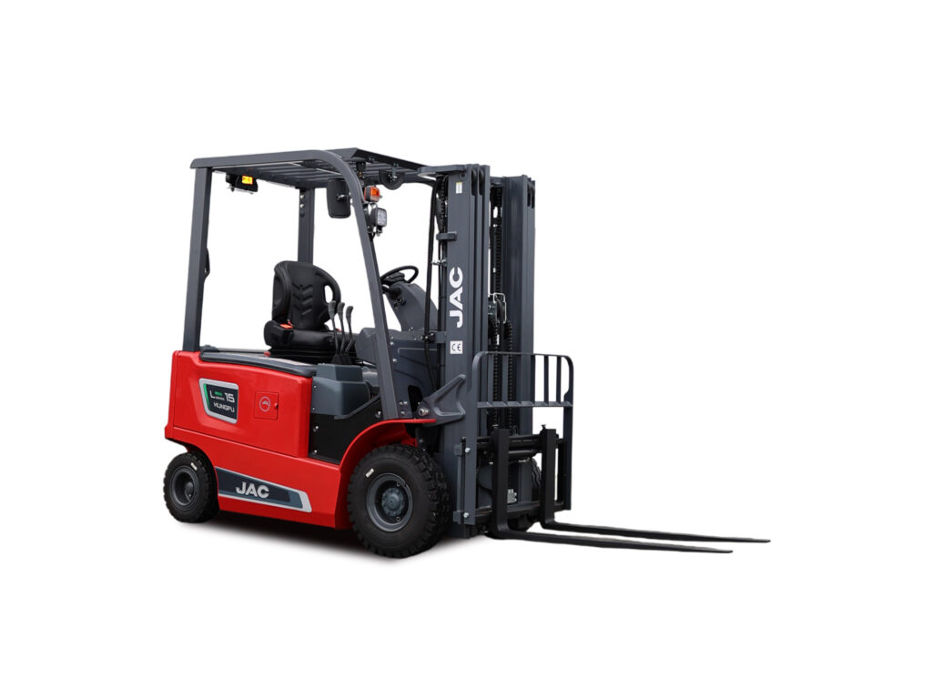 Empilhador Elétrico JAC CPD15L com mastro triplex